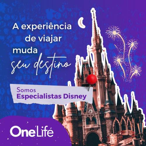 A OneLife te prepara para viver um sonho Disney